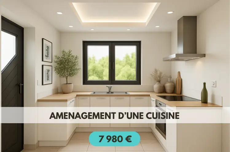 aménagement cuisine AVI31-Prix d'un amenagement d'une cuisine sur mesure à Auterive