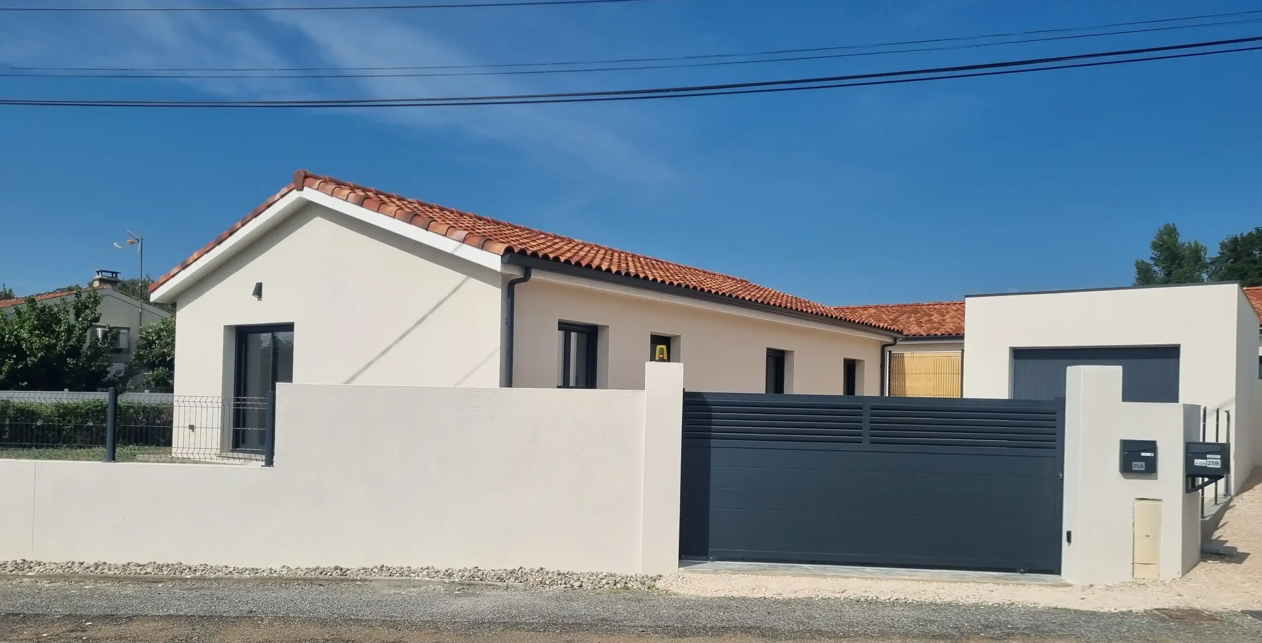 AVI31- Fin de travaux de la construction d'une villa sur Auterive